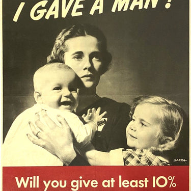 I Gave A Man War Bonds WWII