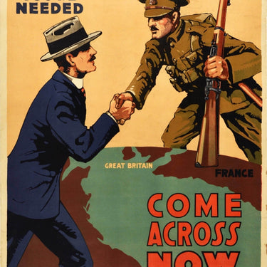 Britishers Come Now Recruit WWI