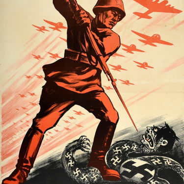 Destroy Nazi Reptile USSR WWII