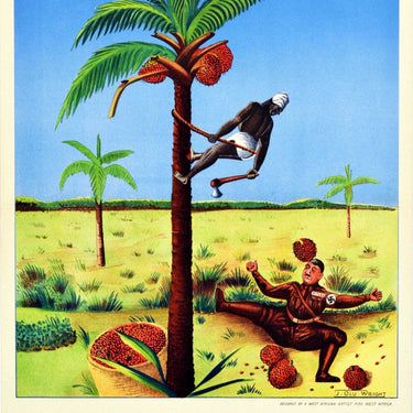 Hitler West Africa Palm Tree WWII