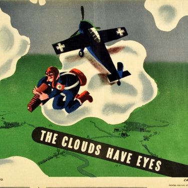 Camouflage The Clouds Have Eyes WWII