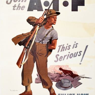 Join The AIF This Is Serious WWII