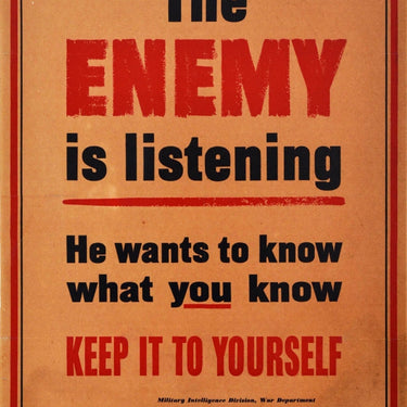 The Enemy Is Listening WWII
