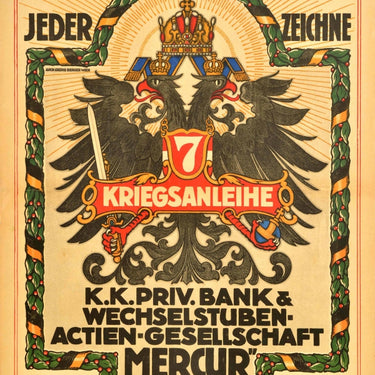 7 Austrian War Bond WWI