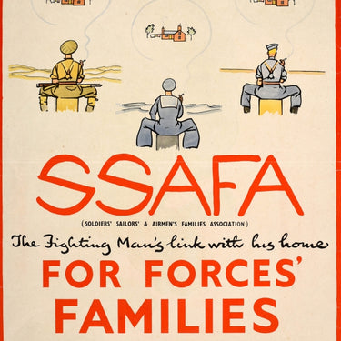 SSAFA Soldiers Sailors Airmen Families Association Fougasse