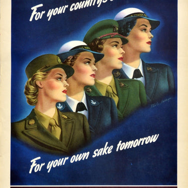 For Your Country's Sake Today Army Recruitment WWII