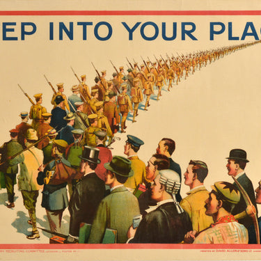 Step Into Your Place WWI Recruitment