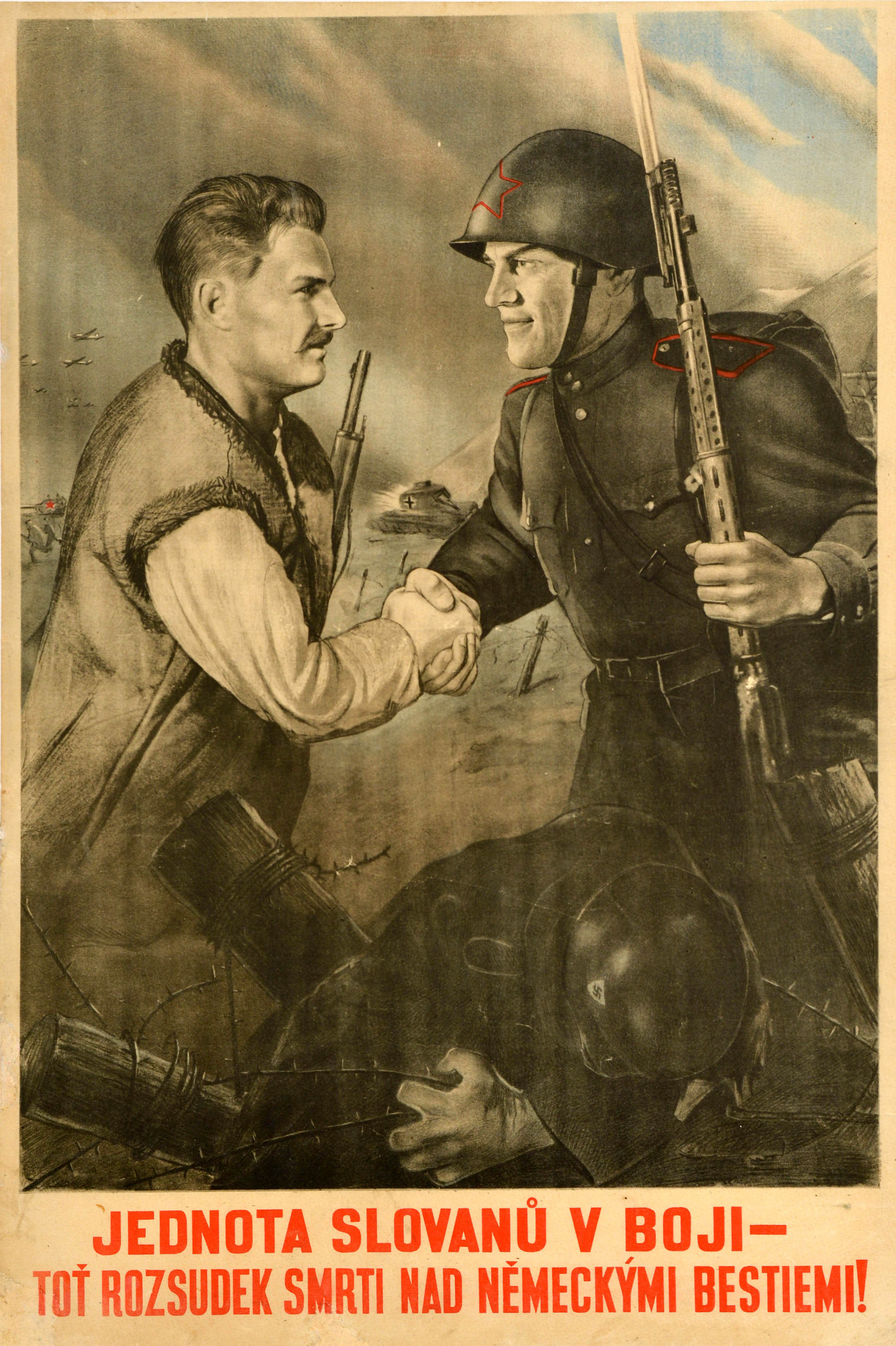 Slavic Unity Death Sentence For German Beasts WWII – AntikBar