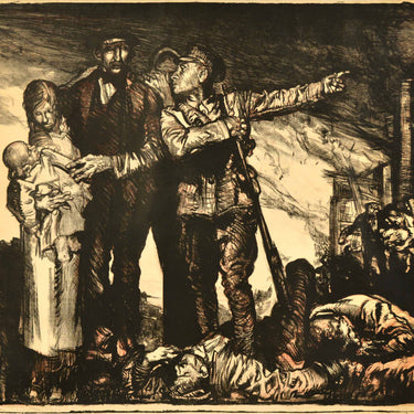 Britain's Call To Arms WWI Frank Brangwyn