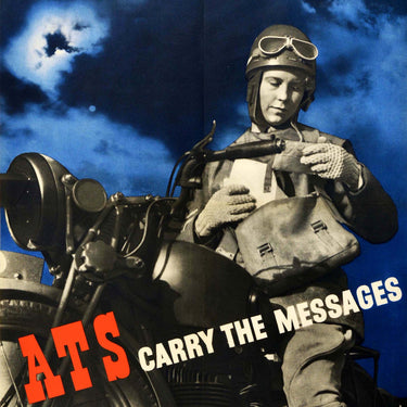 ATS Carry Messages WWII