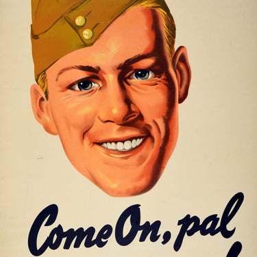 Come On Pal Enlist WWII