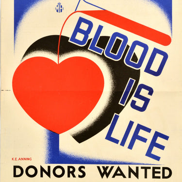Blood Is Life WWII Donors