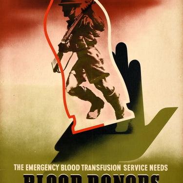 Blood Donors Abram Games WWII