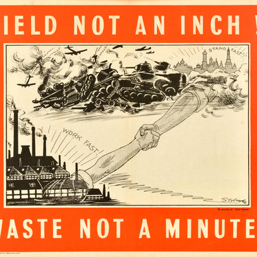 Yield Not An Inch War Effort WWII Britain Russia