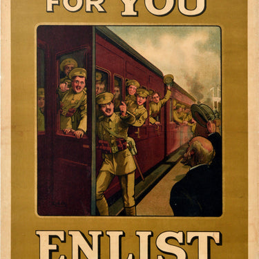 Enlist Today There's Room For You WWI