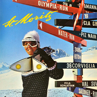 コレクション Air France Poster, Roger de Valerio Roger de Valerio - Original Vintage Travel Poster Air France In