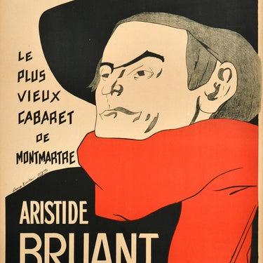 Aristide Bruant Le Chat Noir Cabaret Montmartre